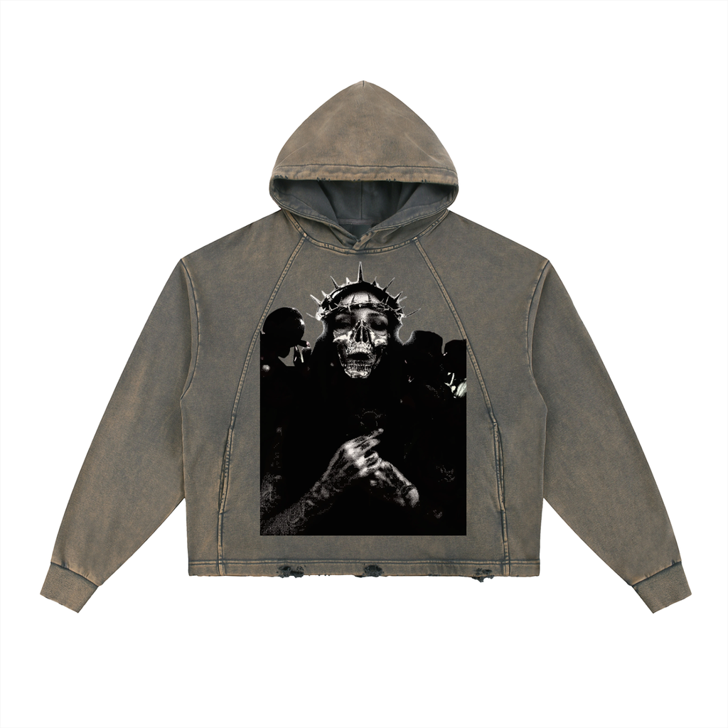 Vintage Washed Graphic Hoodie
