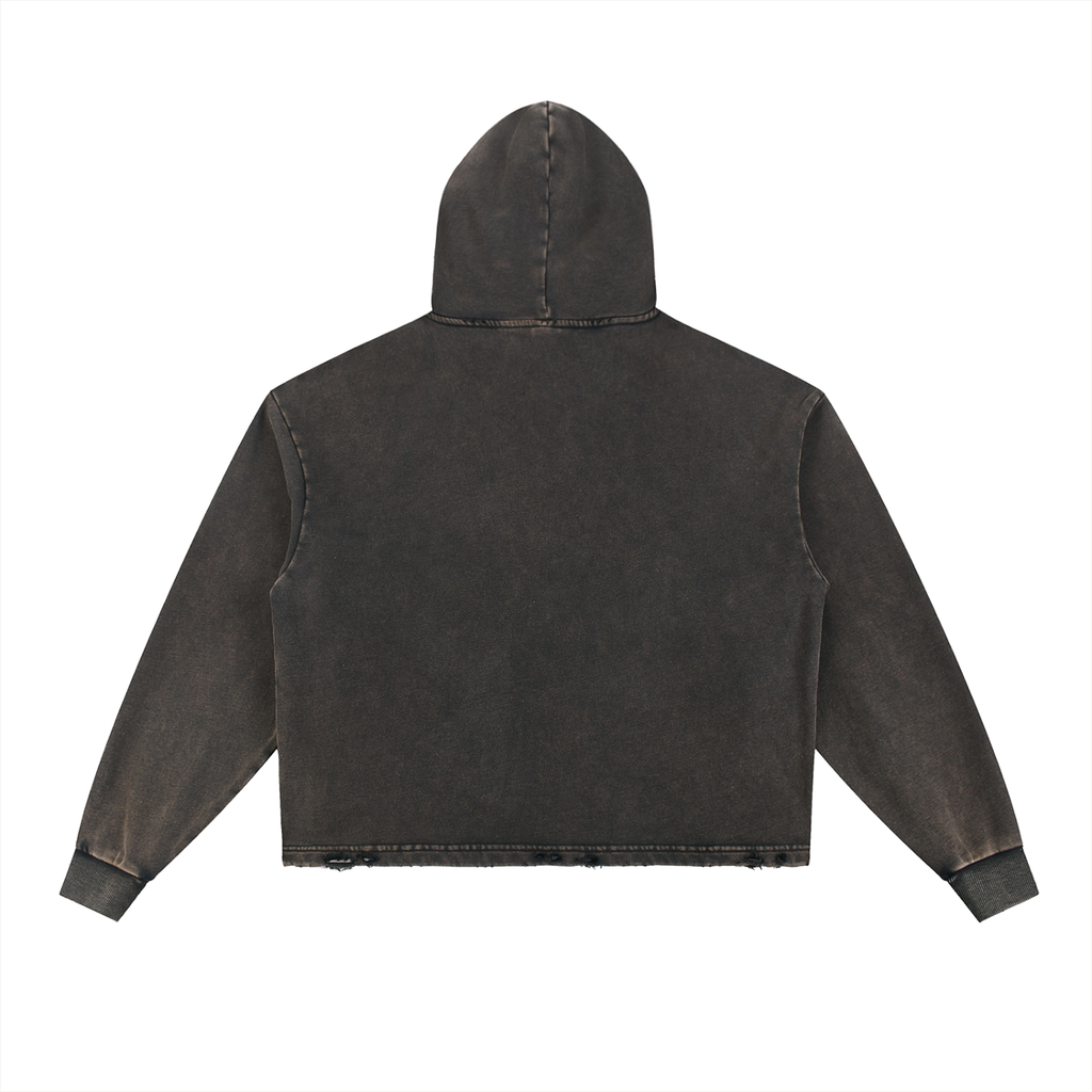 Vintage Washed Graphic Hoodie