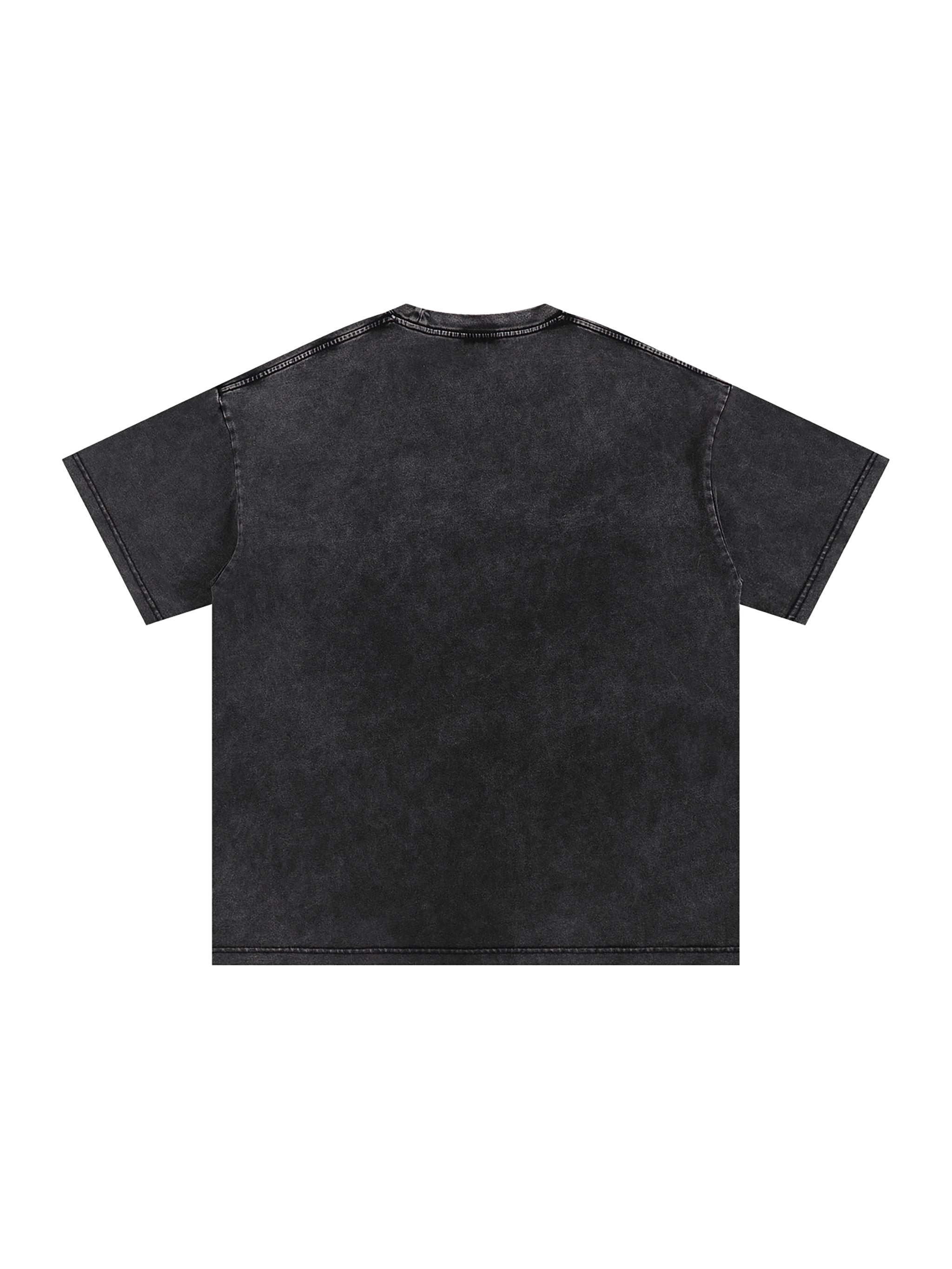 Retro Sci-Fi Magazine Cover Oversized T-Shirt | Snow Washed Cotton
